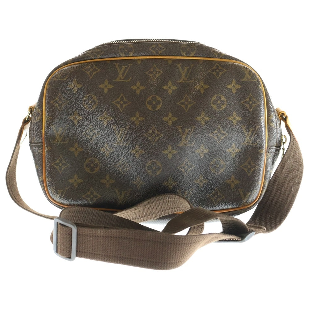 LOUIS VUITTON(ルイヴィトン) モノグラム リポーターPM ブラウン PVC ショルダーバッグ M45254