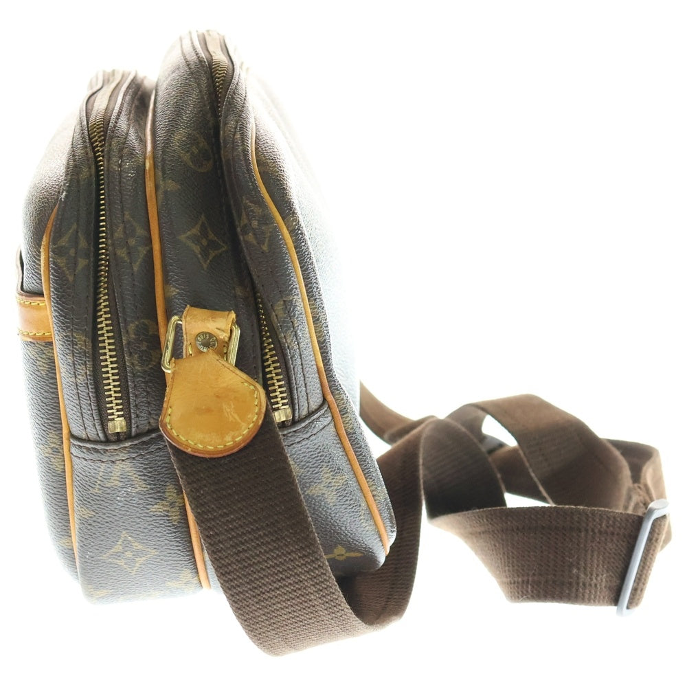 LOUIS VUITTON(ルイヴィトン) モノグラム リポーターPM ブラウン PVC ショルダーバッグ M45254