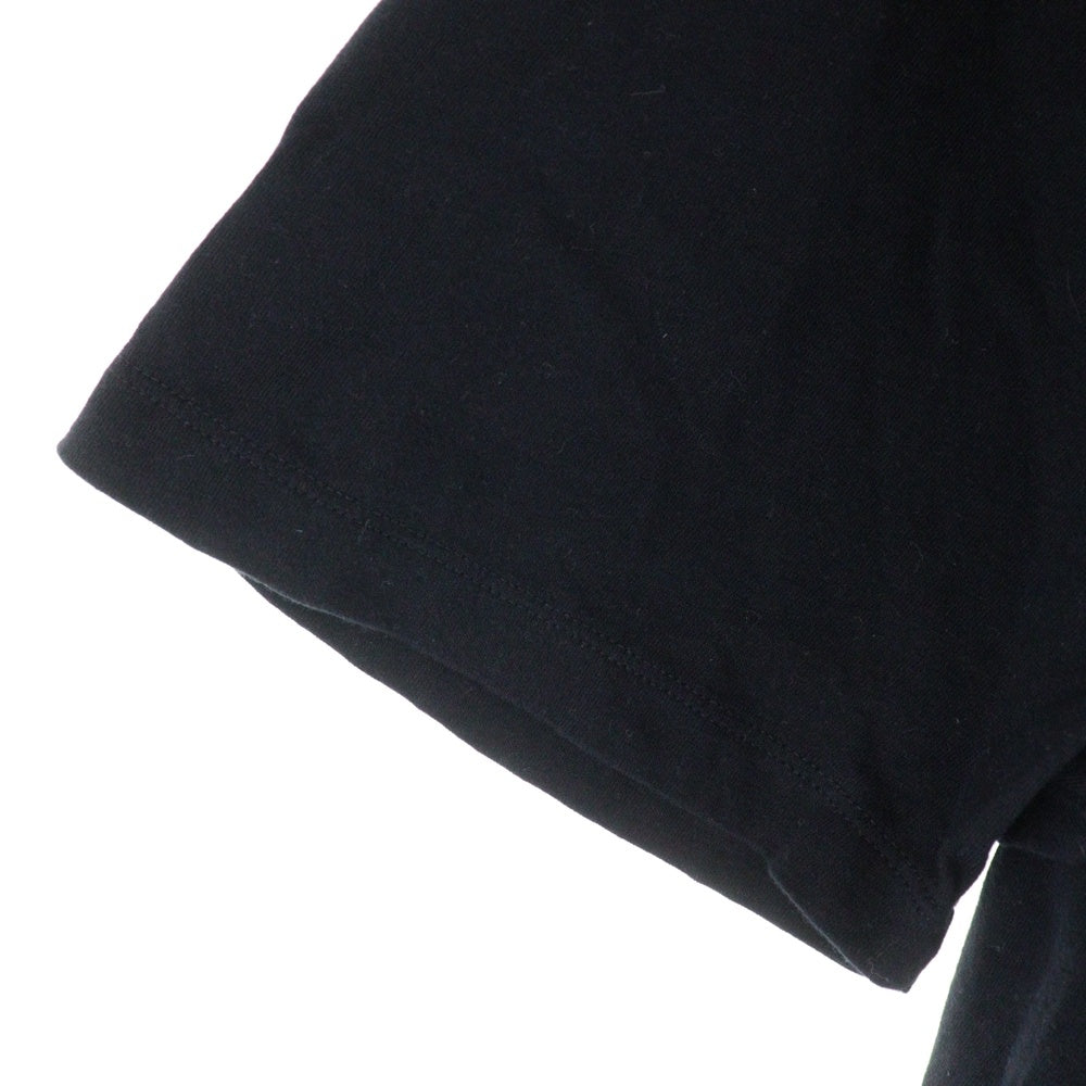 GUCCI(グッチ) 18SS Metal Logo Tee メタルロゴクルーネック半袖Tシャツ カットソー ブラック 493117 XJAIO