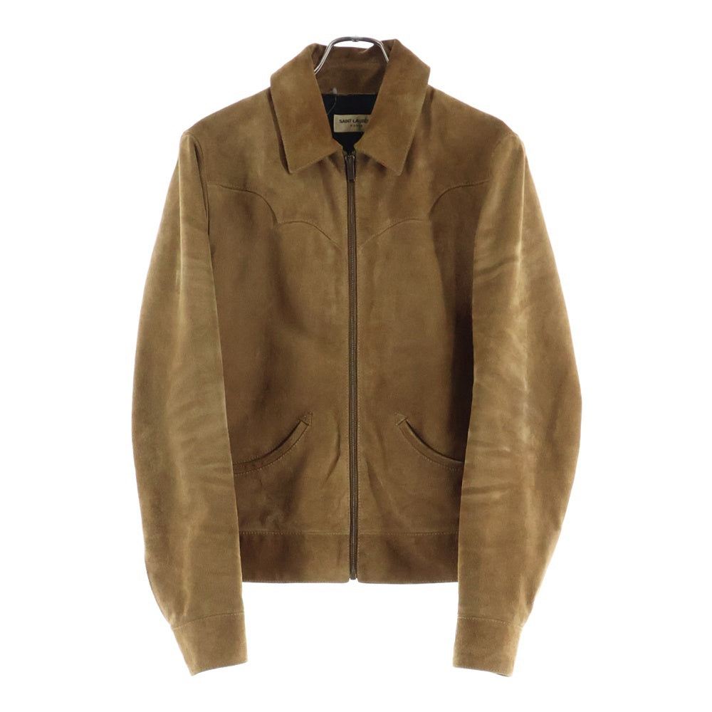 超美品 サンローラン スエードレザージャケット 44 超美品 サンローラン スエードレザージャケット 44