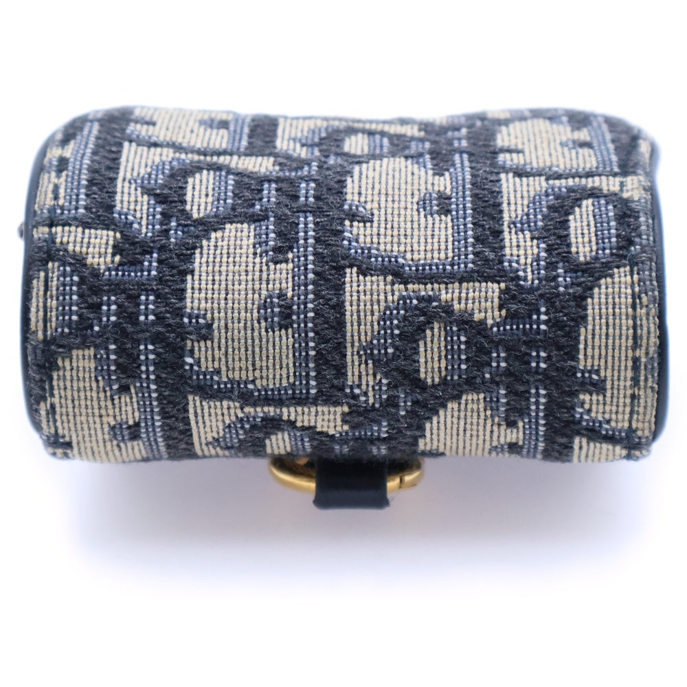 Christian Dior(クリスチャンディオール) オブリーク エアポッズケース キャンバス ネイビー