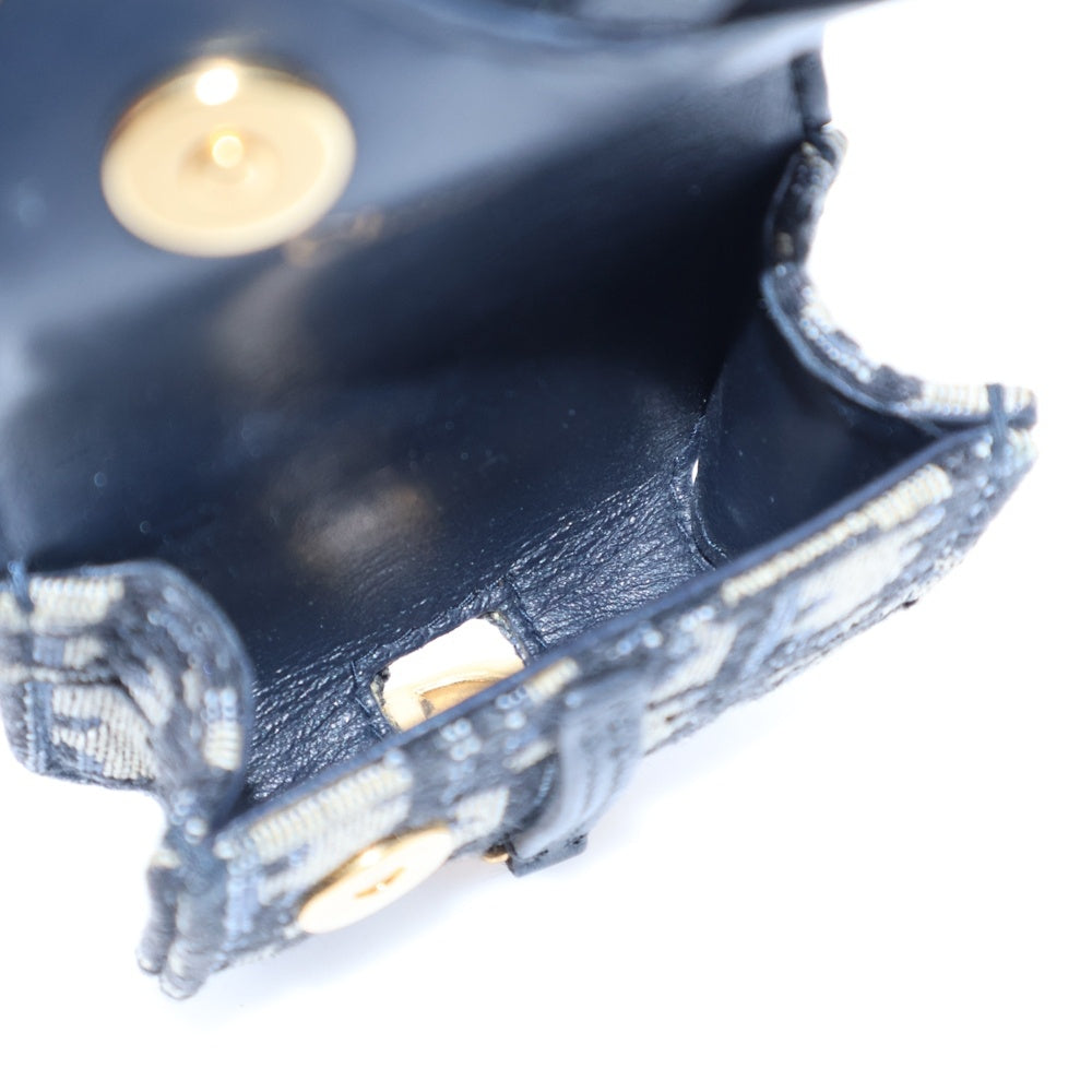 Christian Dior(クリスチャンディオール) オブリーク エアポッズケース キャンバス ネイビー