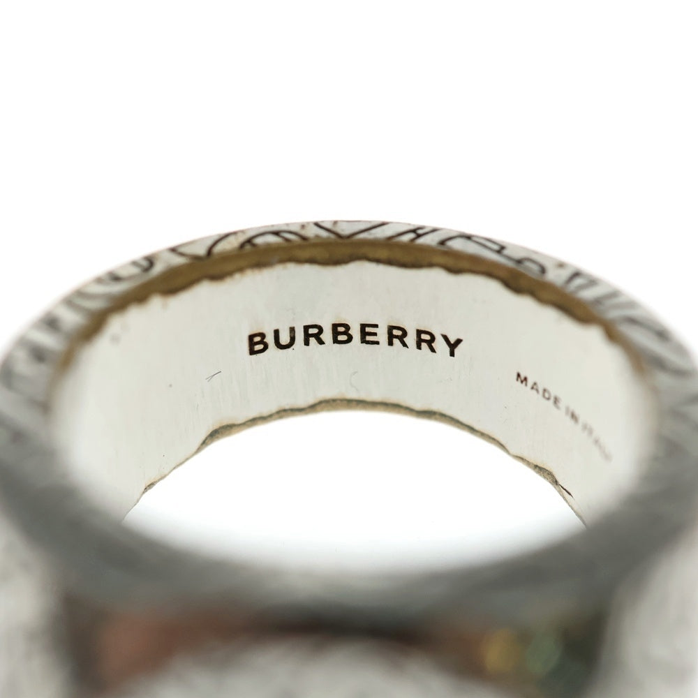 BURBERRY(バーバリー) モノグラム TBロゴ シグネット リング 指輪 シルバー 60