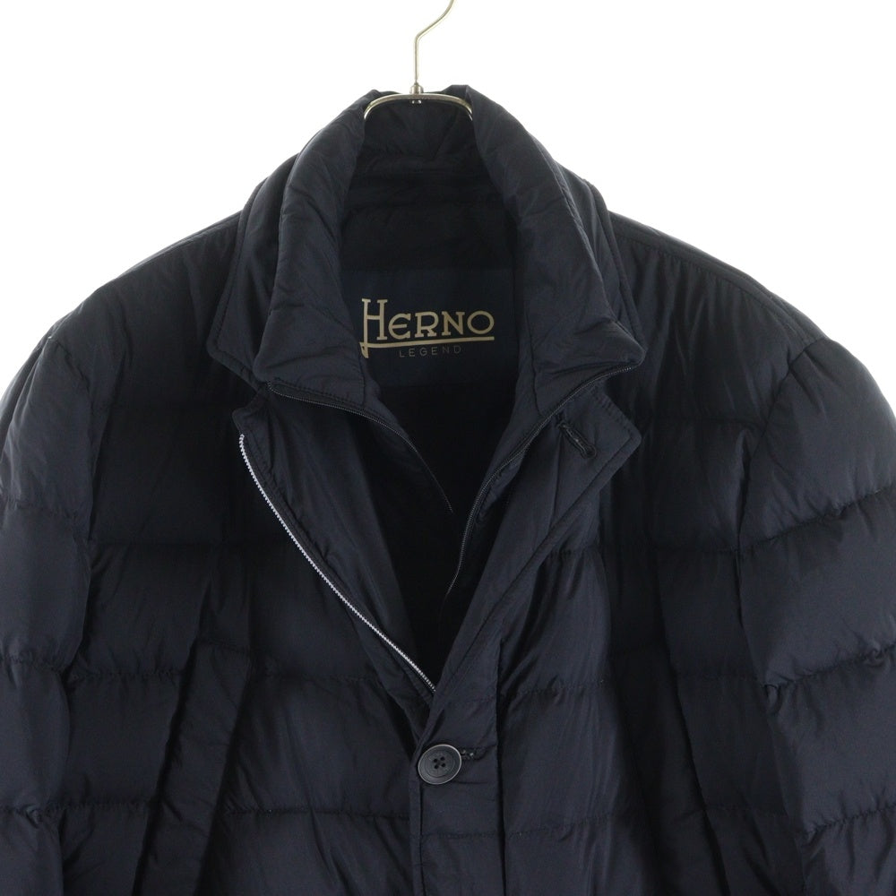 HERNO(ヘルノ) LEGEND IL CAPPOTTO レジェンド イル カッポット ジップアップ ダウンジャケット ブラック PI007ULE-19288