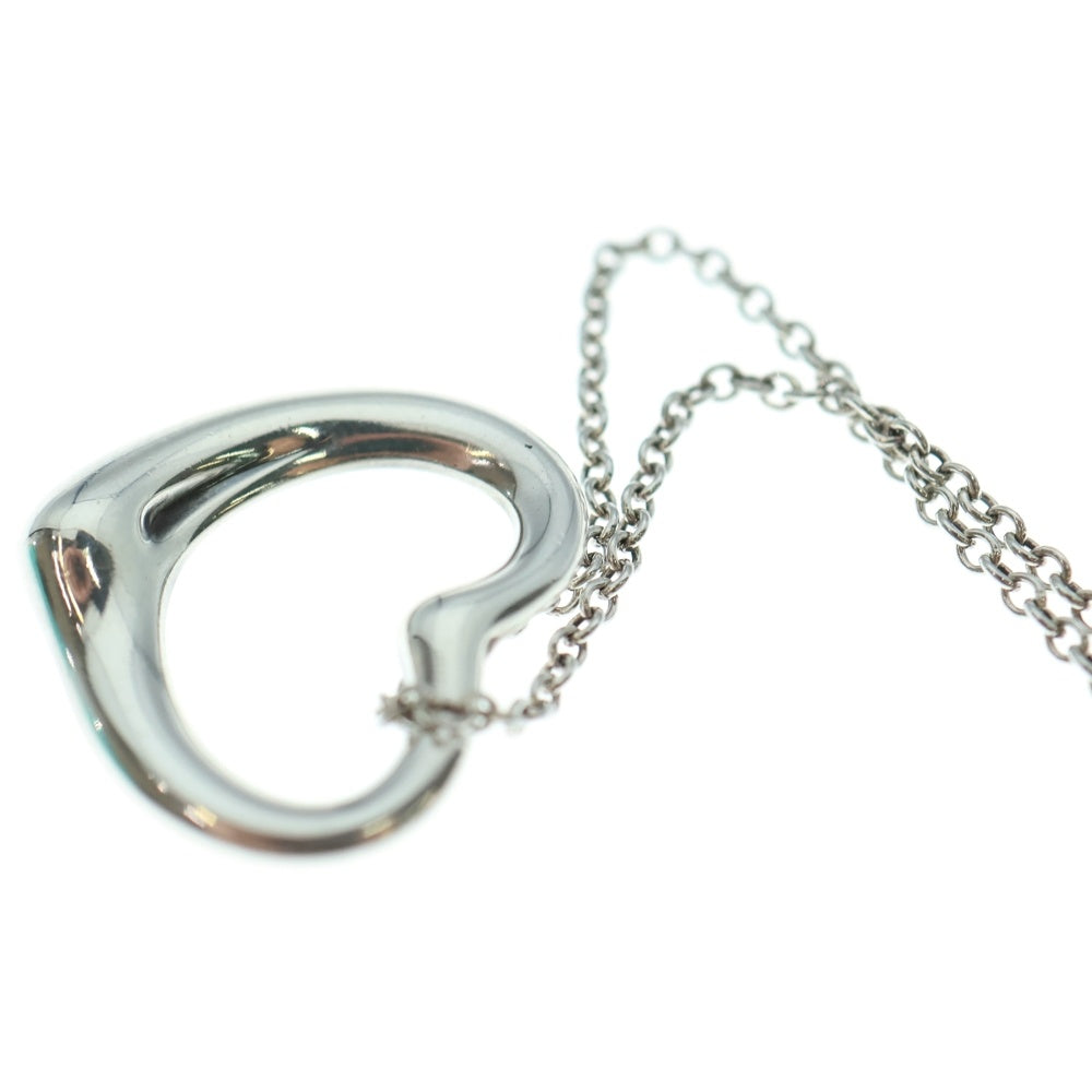 TIFFANY & Co.(ティファニー) オープンハートネックレス ペンダント チェーン シルバー SV925