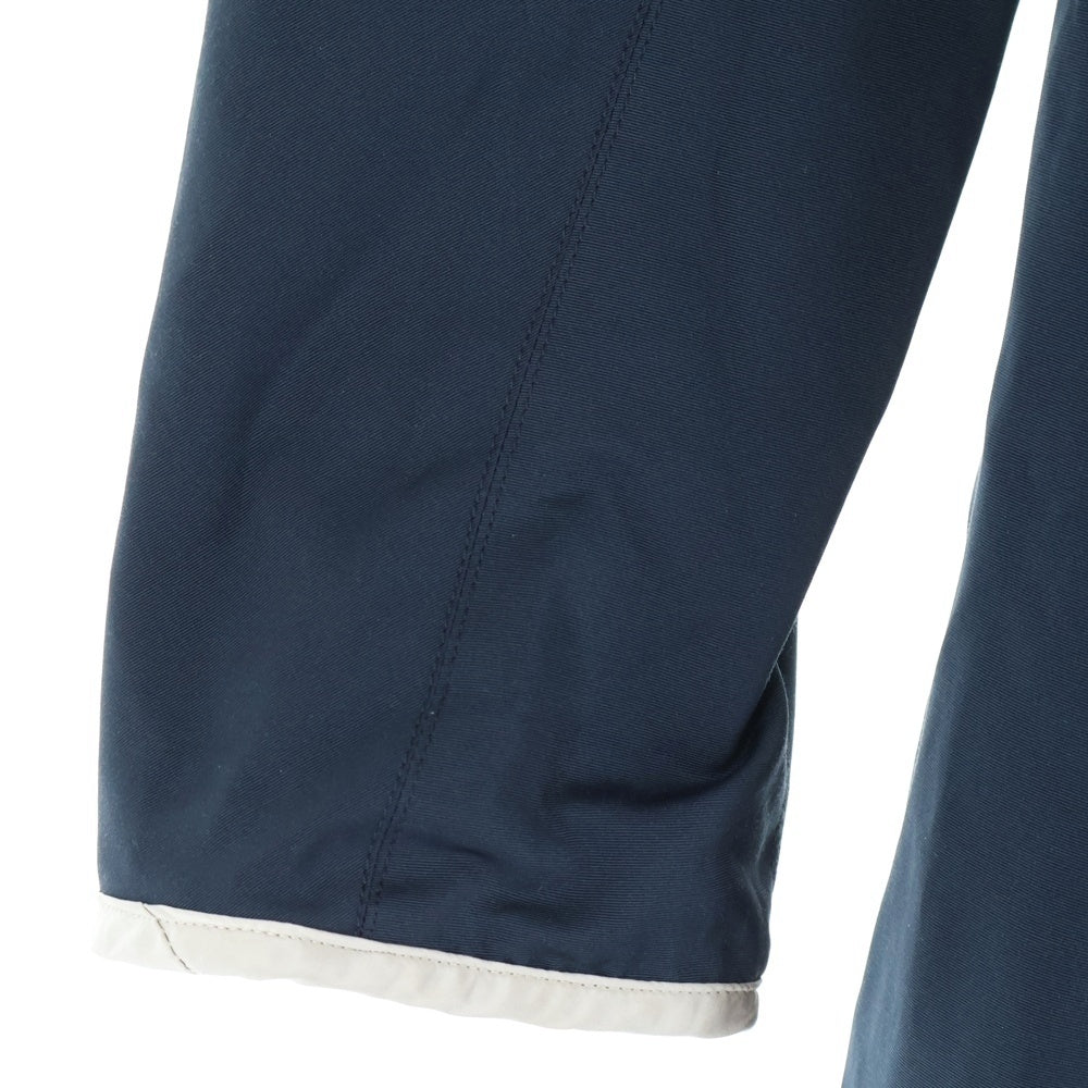 S MAX MARA(エス マックスマーラ) リバーシブル スナップボタン フーデッド コート ネイビー/ホワイト レディース 90210831070