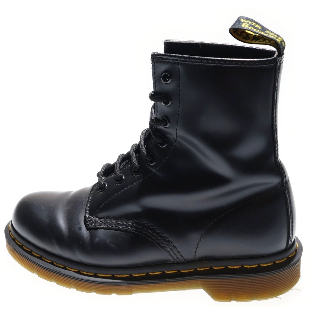 Dr.Martens(ドクターマーチン) 1480 8ホール レザー レースアップ ハイカットシューズ ショートブーツ ブラック レディース