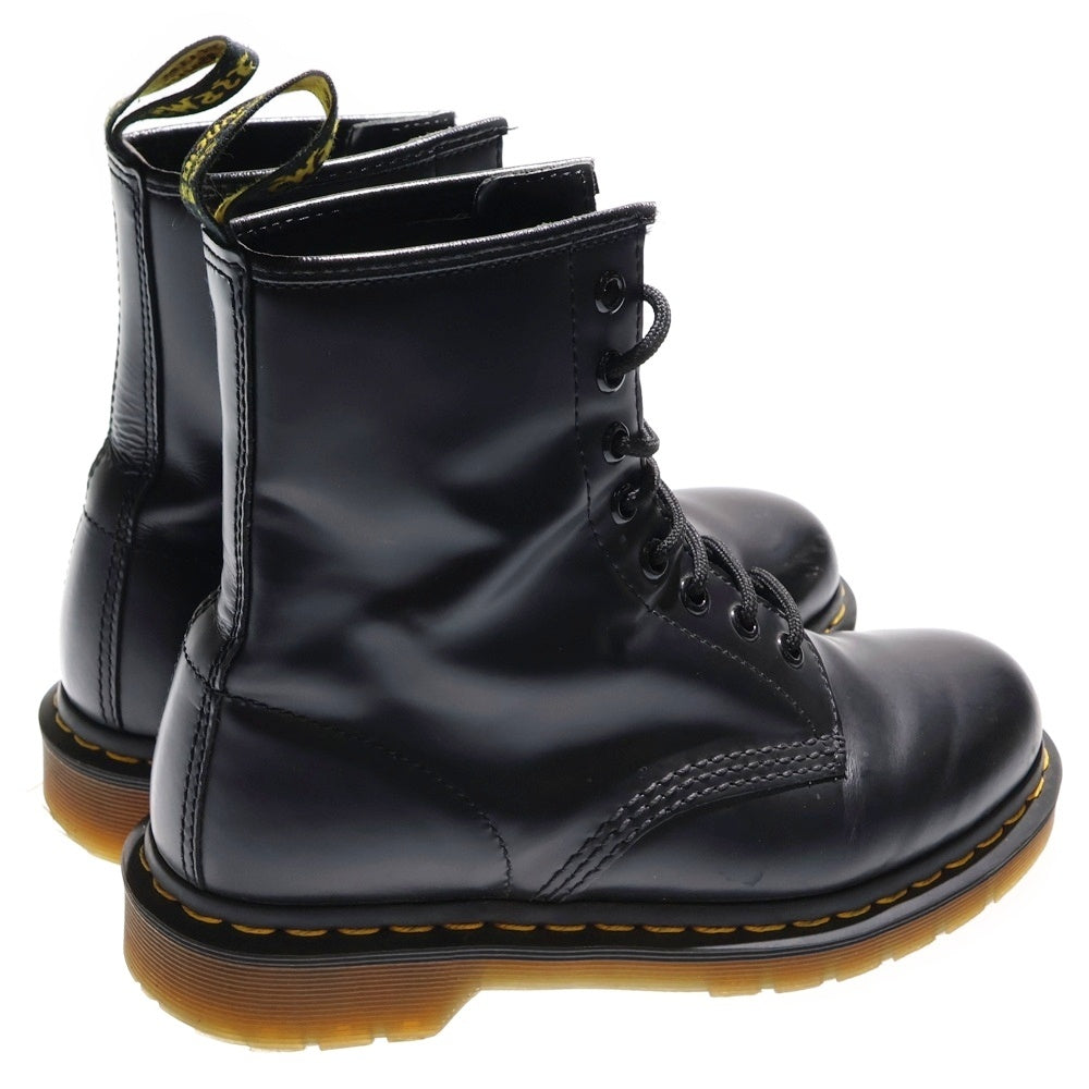Dr.Martens(ドクターマーチン) 1480 8ホール レザー レースアップ ハイカットシューズ ショートブーツ ブラック レディース