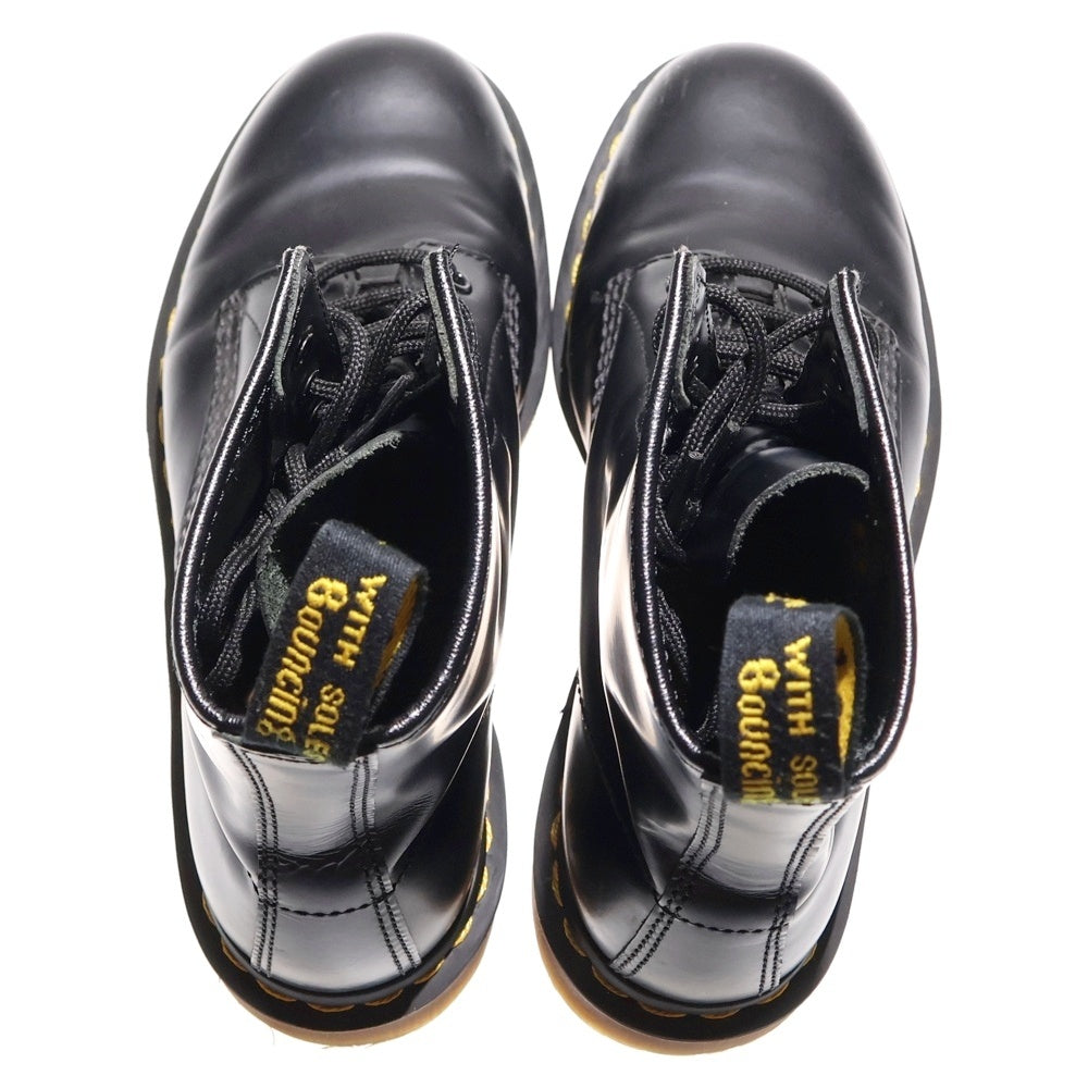 Dr.Martens(ドクターマーチン) 1480 8ホール レザー レースアップ ハイカットシューズ ショートブーツ ブラック レディース