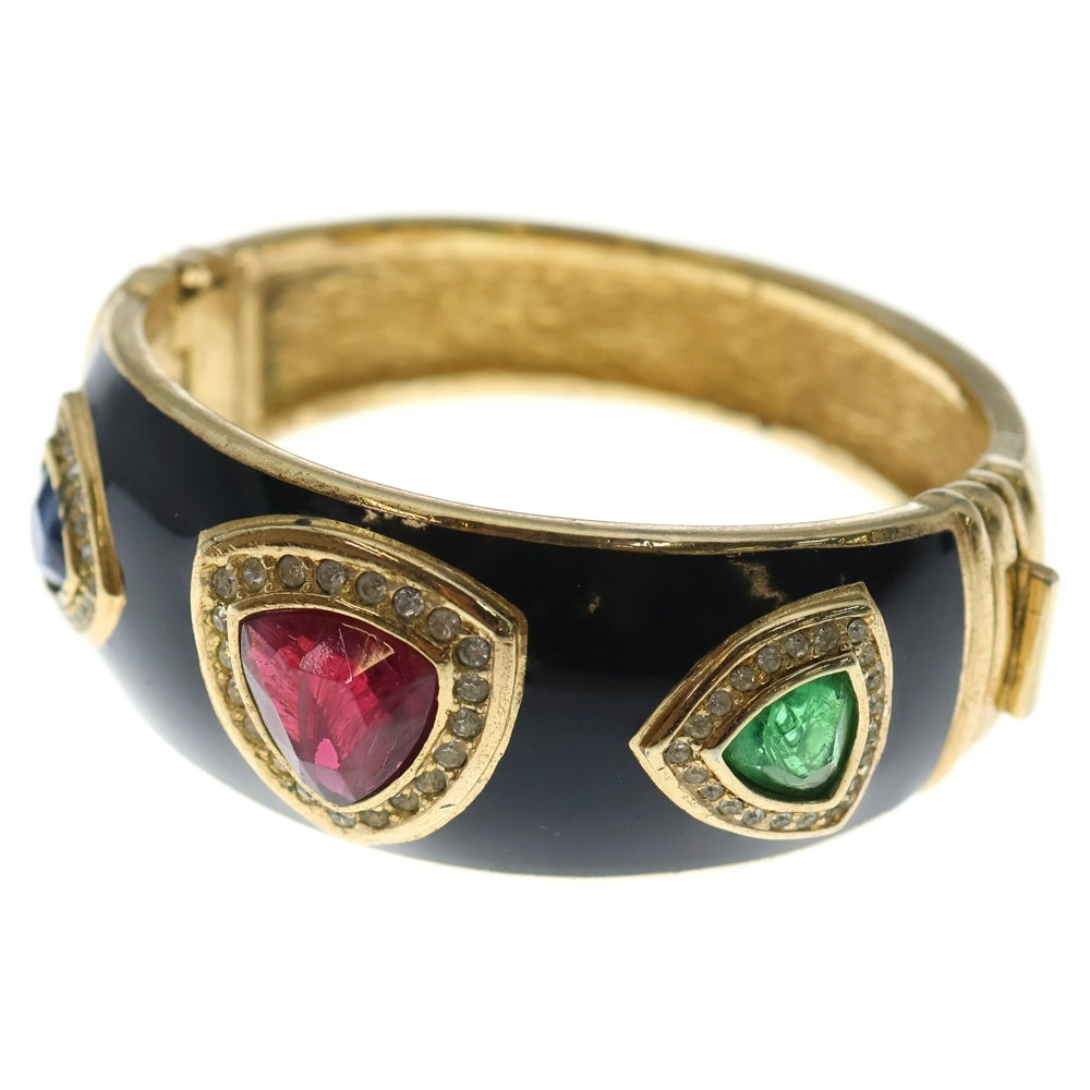 Christian Dior(クリスチャンディオール) ラインストーン バングル