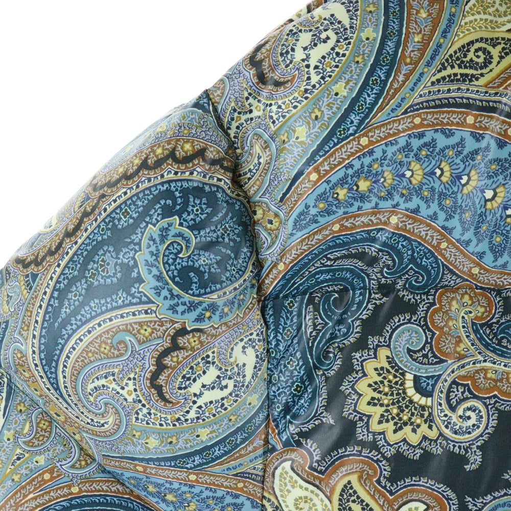 ETRO(エトロ) ペイズリー総柄 フーデッドダウンジャケット マルチカラー U21 1S956 5561