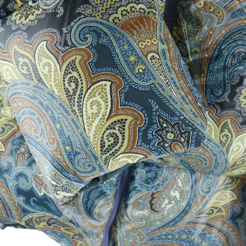 ETRO(エトロ) ペイズリー総柄 フーデッドダウンジャケット マルチカラー U21 1S956 5561
