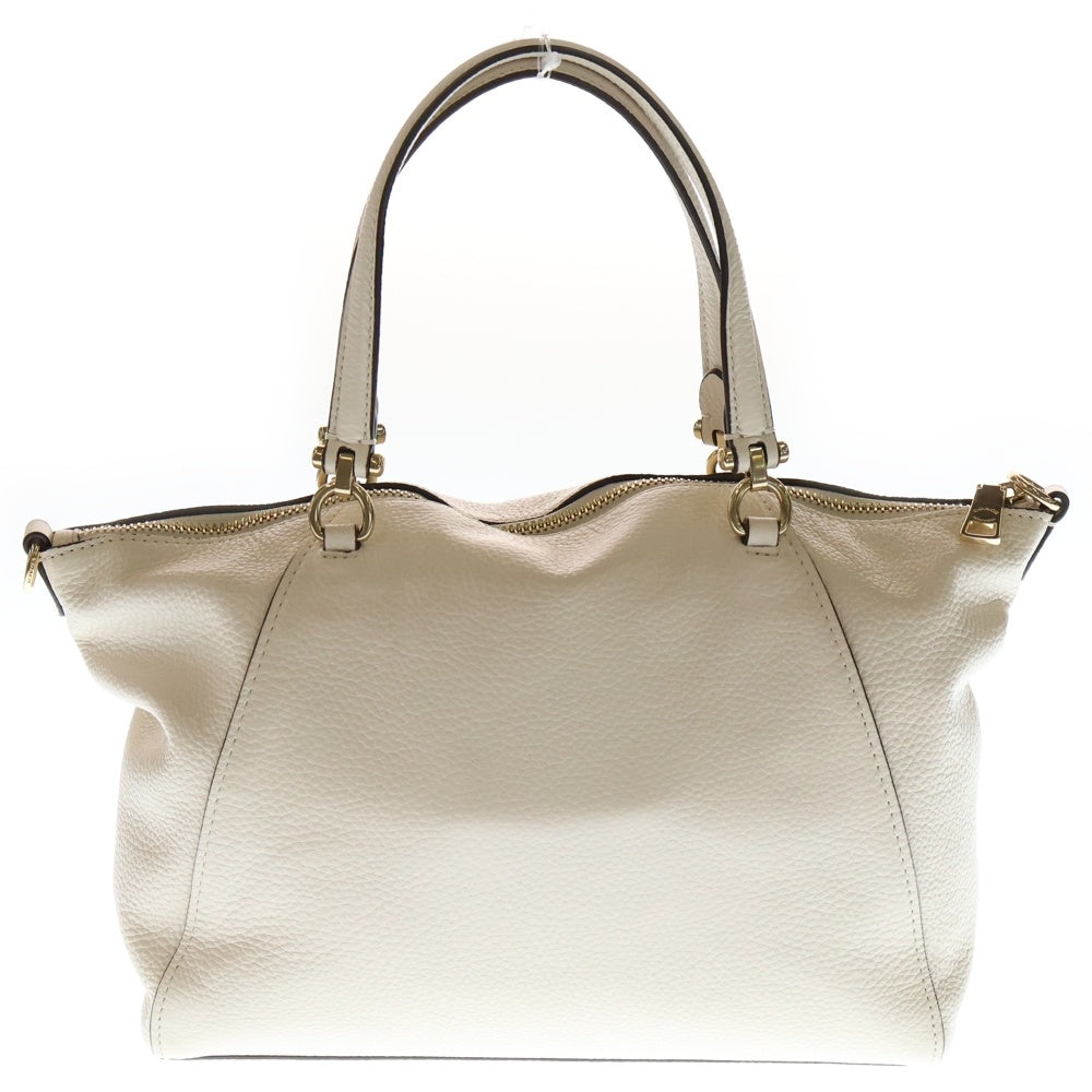 COACH(コーチ) プレーリー サッチェル 2WAY ハンドバッグ ショルダーバッグ ホワイト レザー 79997