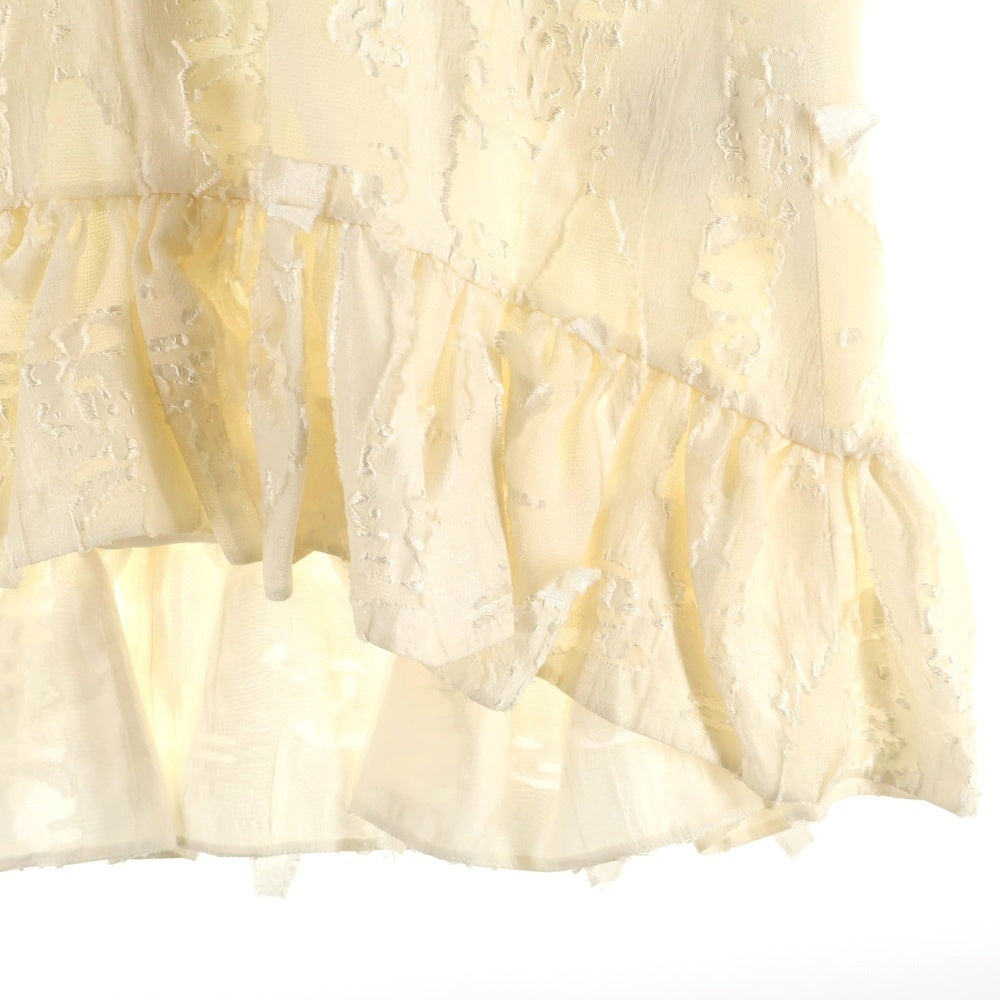 BALENCIAGA(バレンシアガ) トップス アイボリー シルク #34 426486