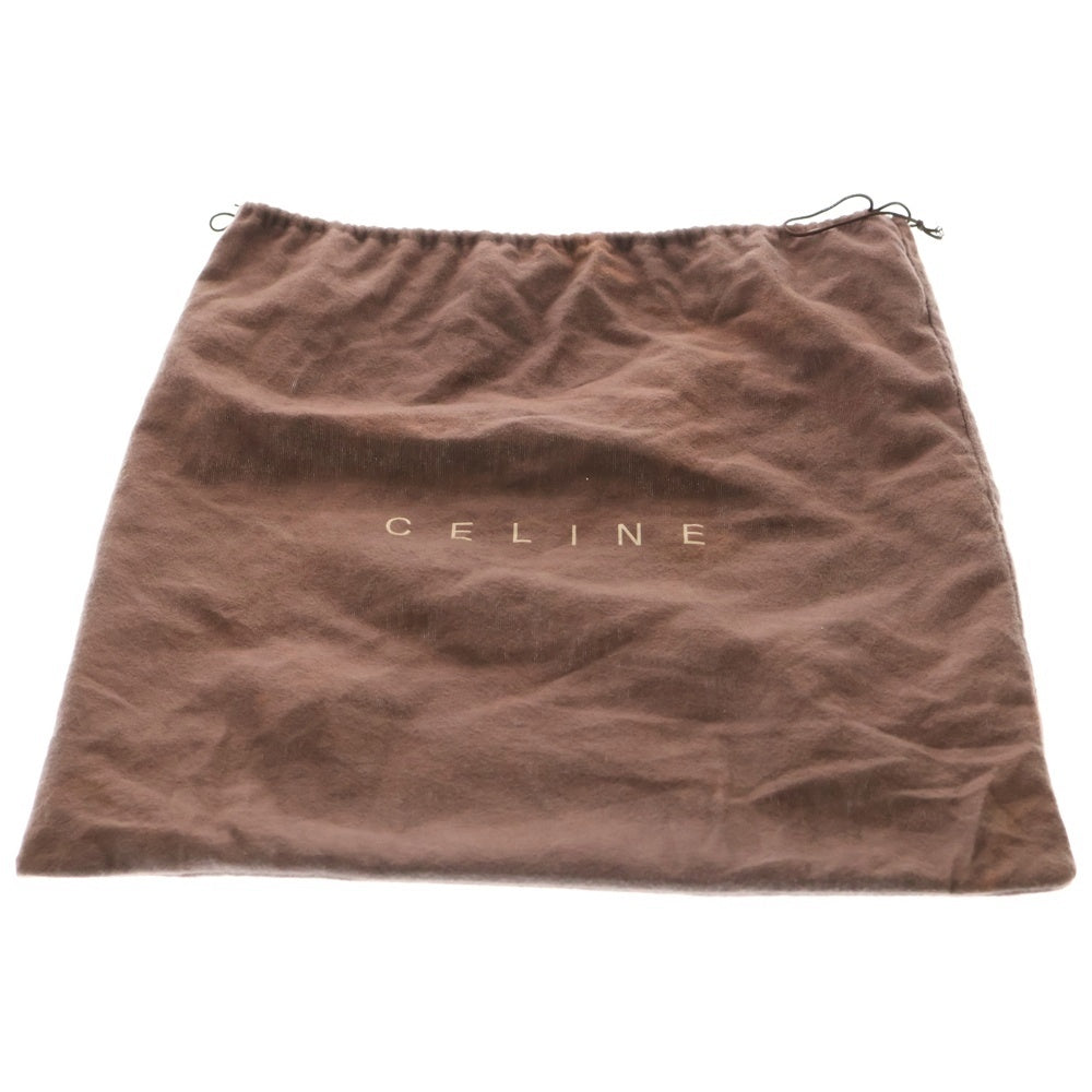 CELINE(セリーヌ) ブギーバッグ スタッズ ハンドバッグ ブラック スエード シルバー金具