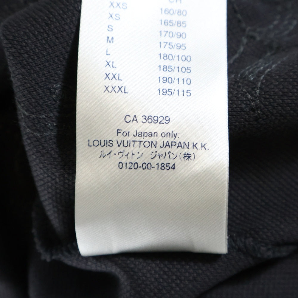 LOUIS VUITTON(ルイヴィトン) 20SS ノートルダム刺繍 コットン クルーネック 半袖Tシャツ カットソー グレー RM201 TCE HIY89W