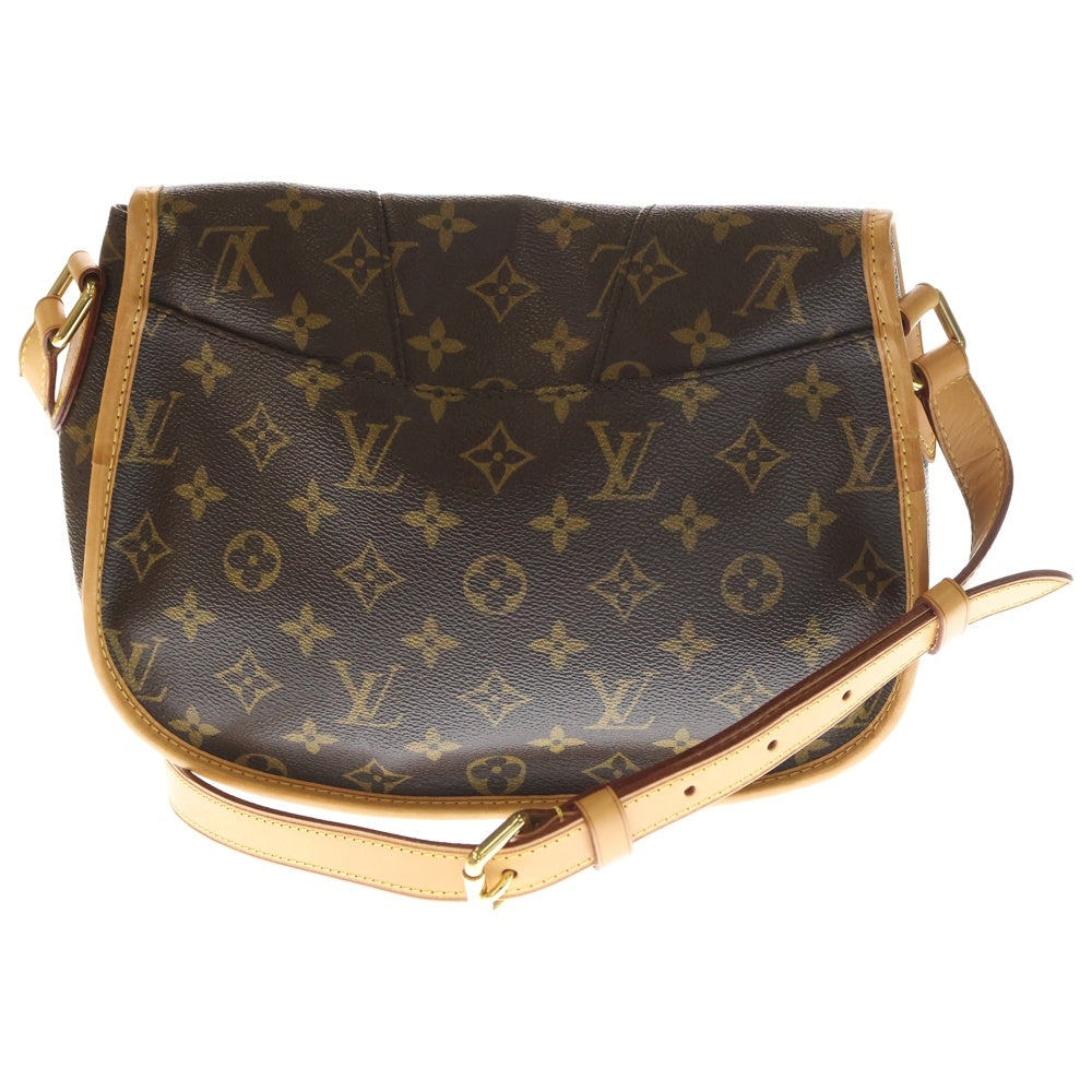 LOUIS VUITTON(ルイヴィトン) モノグラム メニルモンタンPM レザーショルダーバッグ ブラウン M40474
