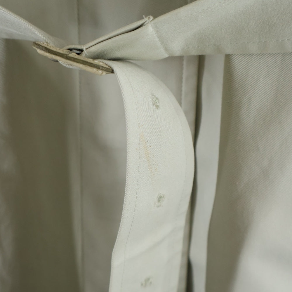 BURBERRYS(バーバリーズ) ノバチェック総柄ライナー付き コットン ステンカラーコート アイボリー FD043-931-01 レディース