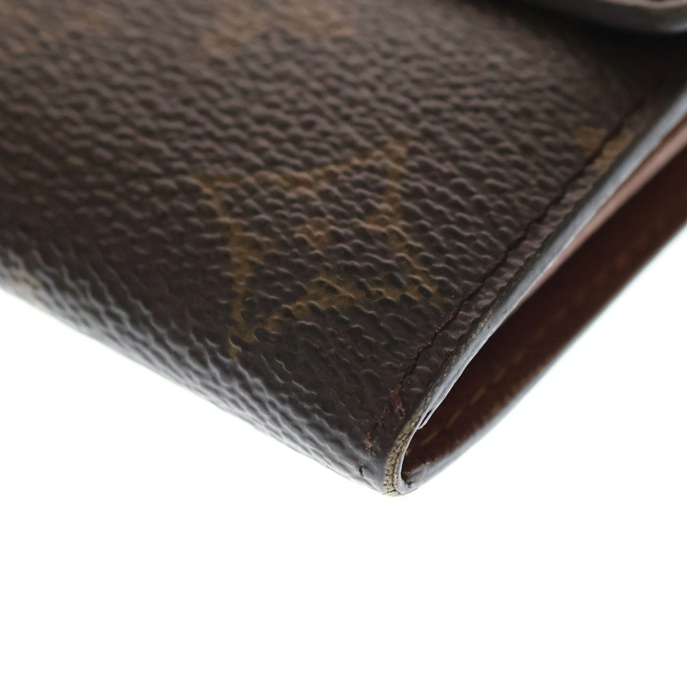 LOUIS VUITTON(ルイヴィトン) モノグラム ポルトフォイユサラ 旧型 ロングウォレット 長財布 カードケース ブラウン PVC M61734 ゴールド金具