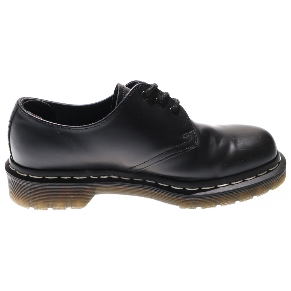 Dr.Martens(ドクターマーチン) 1461 ホワイトステッチ 3ホール レザー レースアップ ローカットシューズ ブーツ ブラック レディース