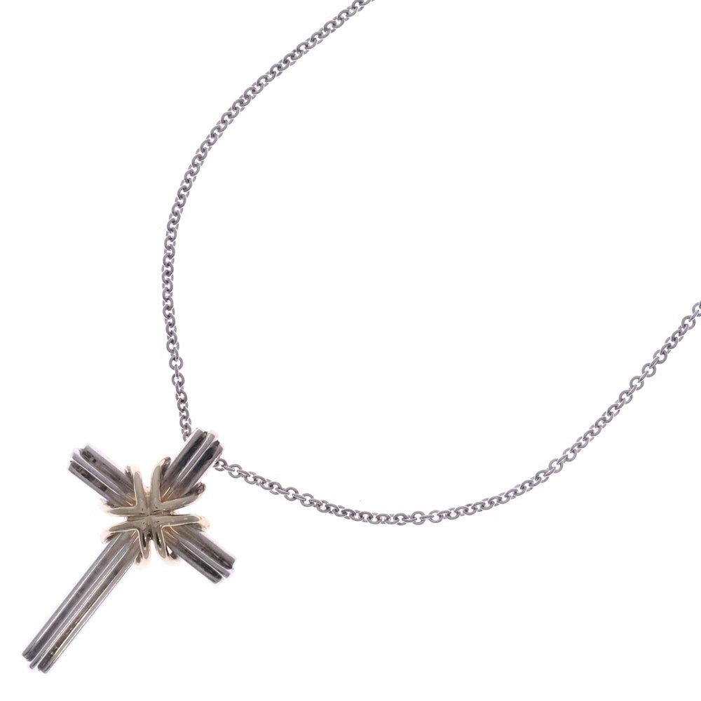 TIFFANY & CO. ティファニーシルバー クロスネックレス 楽天市場】ティファニー クロス ネックレス シルバー レディース