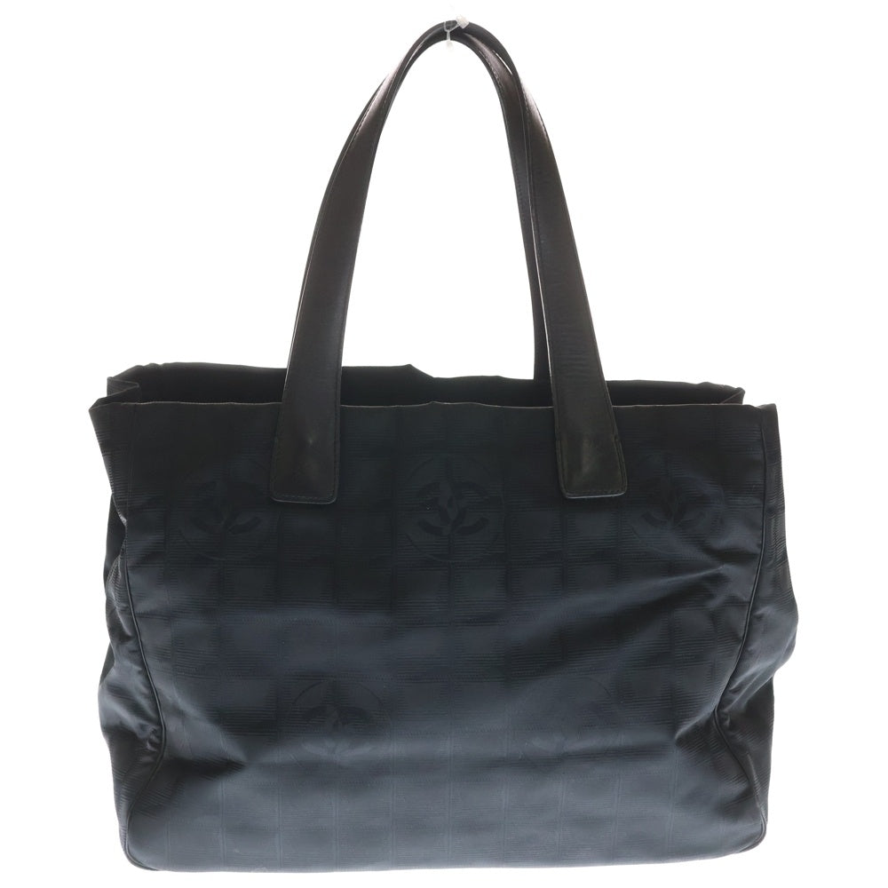 CHANEL(シャネル) ココマーク ニュートラベルライン トートバッグ ハンドバッグ ブラック ナイロン