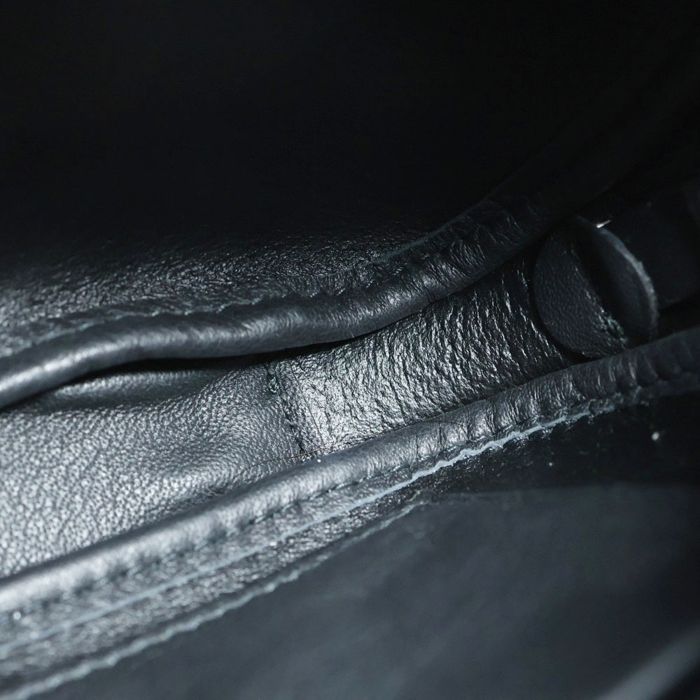 BALENCIAGA(バレンシアガ) エブリデイ カメラバッグ ショルダーバッグ ミニバッグ ブラック レザー 489809 シルバー金具