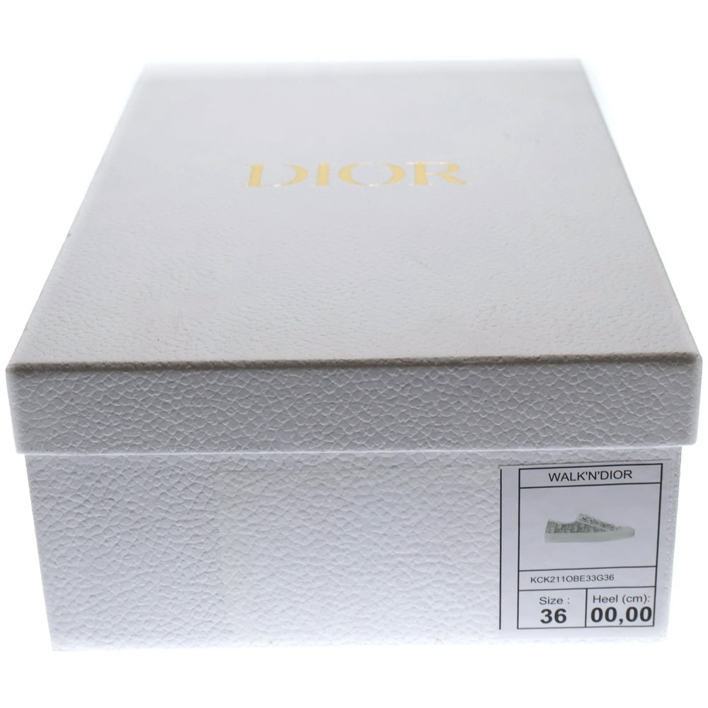 DIOR(ディオール) Walk'n'Dior ウォーキンディオール オブリーク ジャガード キャンバス ラバー レースアップ ローカットシューズ スニーカー レディース KCK211OBE