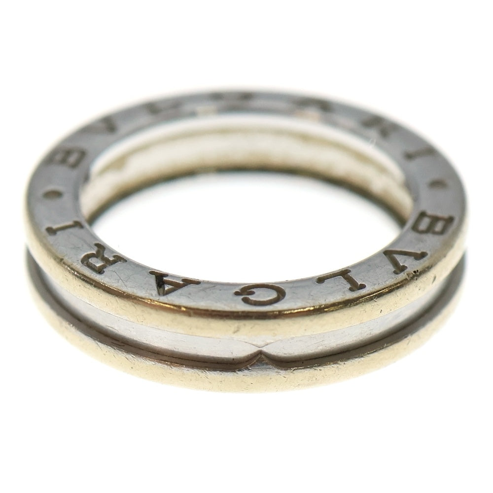 BVLGARI(ブルガリ) B-Zero1 ビーゼロワン 1バンド リング 指輪 K18WG ホワイトゴールド 9号