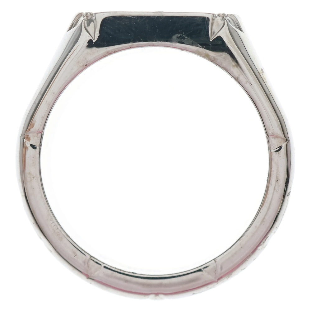 LOUIS VUITTON(ルイヴィトン) モノグラム シグネットリング 指輪 シルバー M62487