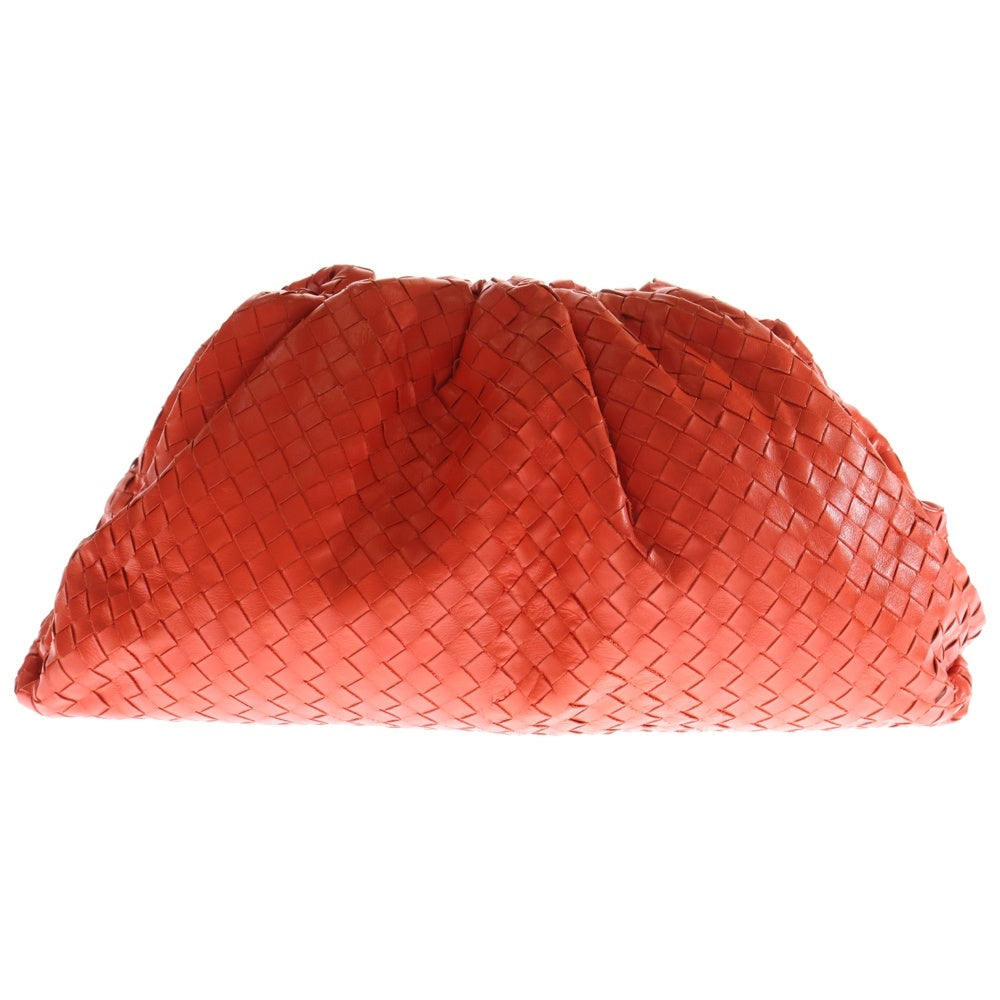 BOTTEGA VENETA(ボッテガヴェネタ) イントレチャート ザポーチ セカンドバッグ ケース バッグ レッド レザー