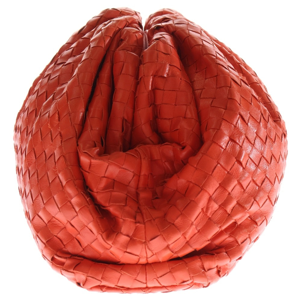 BOTTEGA VENETA(ボッテガヴェネタ) イントレチャート ザポーチ セカンドバッグ ケース バッグ レッド レザー