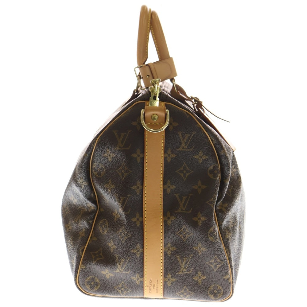 LOUIS VUITTON(ルイヴィトン) モノグラム キーポル バンドリエール45 ブラウン PVCレザー ボストンバッグ M41418