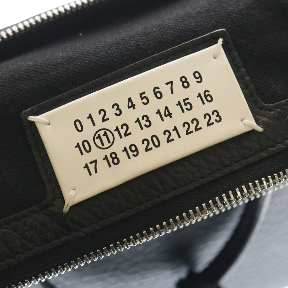 MM6 Maison Margiela(エムエムシックスメゾンマルジェラ) 5AC Miniミニ 2WAY レザーハンドバッグ ショルダーバッグ ブラック