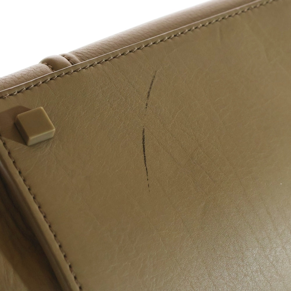 CELINE(セリーヌ) ラゲージ ファントム ハンドバッグ トートバッグ ベージュ レザー レディース