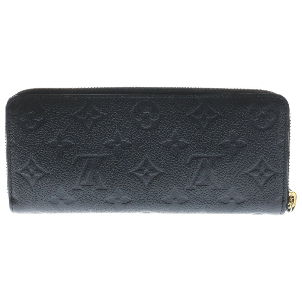 LOUIS VUITTON(ルイヴィトン) モノグラム アンプラント ポルトフォイユ クレマンス ノワール レザー M60171 ウォレット 長財布 レディース