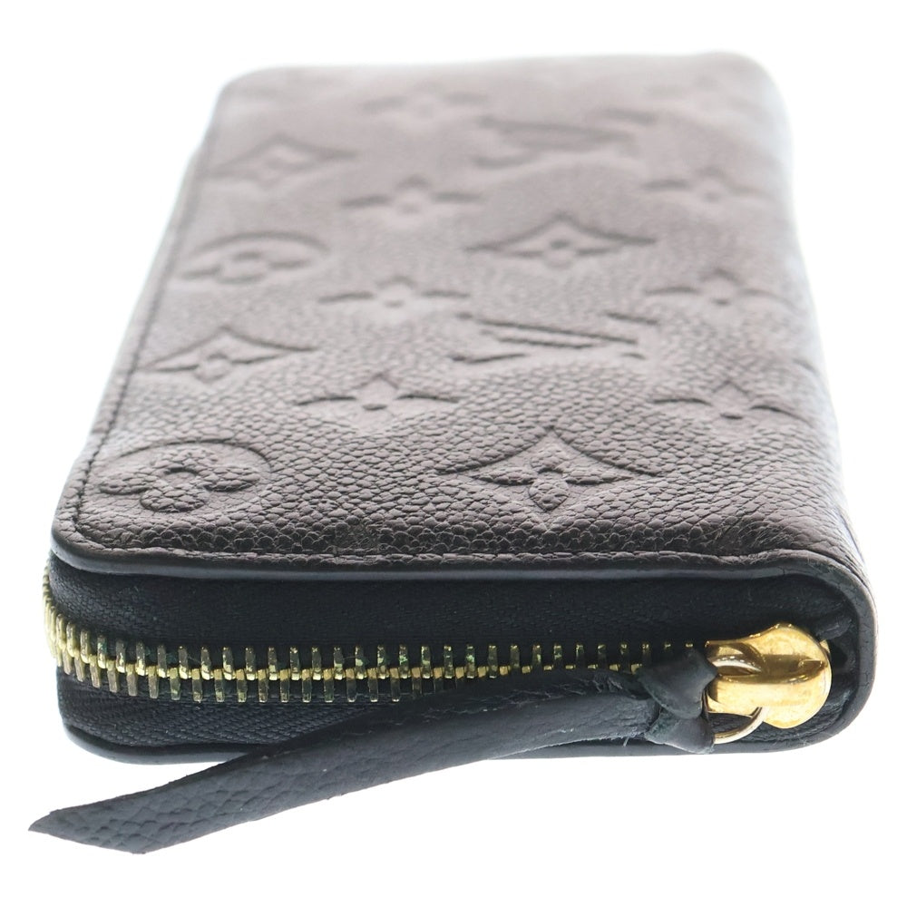 LOUIS VUITTON(ルイヴィトン) モノグラム アンプラント ポルトフォイユ クレマンス ノワール レザー M60171 ウォレット 長財布 レディース