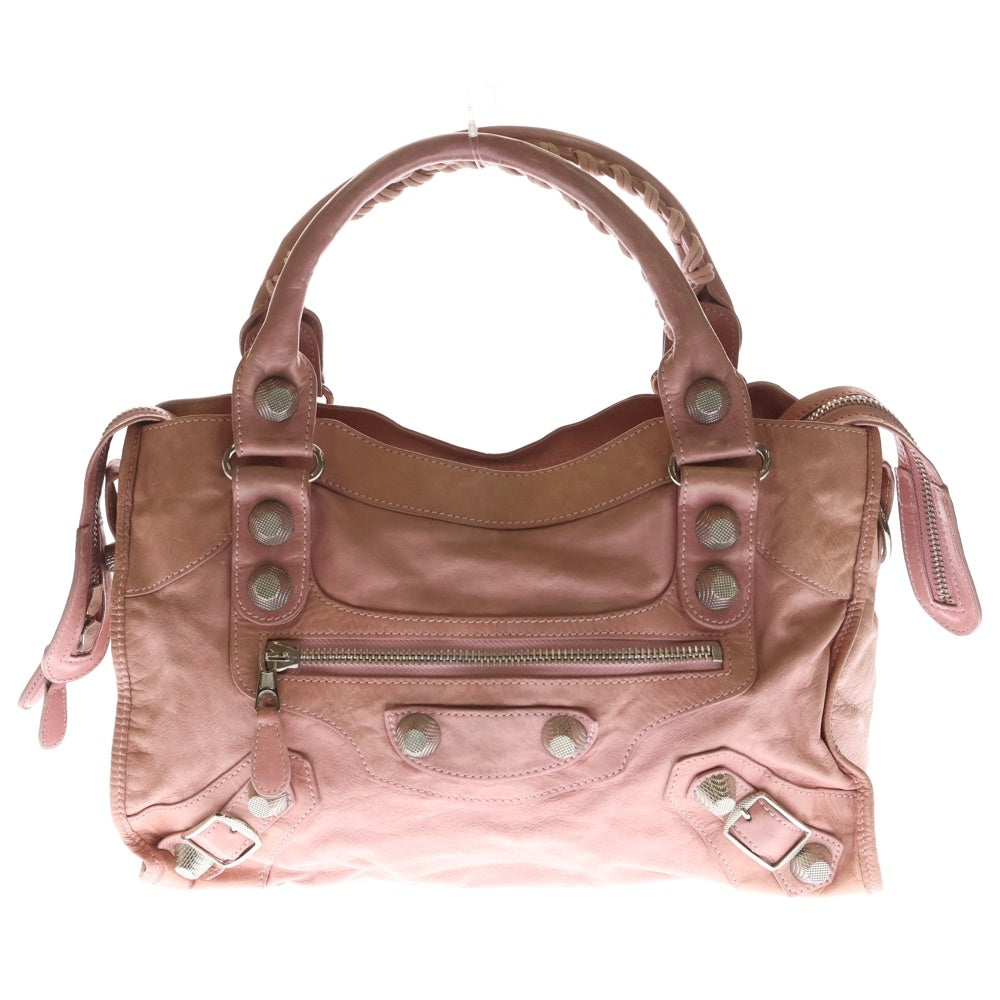 バレンシアガ BALENCIAGA シティ バッグ　ピンク BALENCIAGA(バレンシアガ) ザ ジャイアント シティ 2WAYハンドバッグ