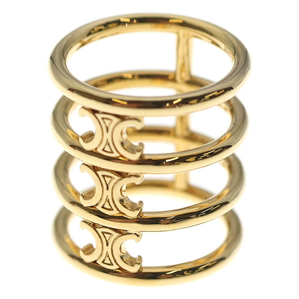 CELINE(セリーヌ) トリオンフ ケージリング 指輪 ゴールド GP レディース