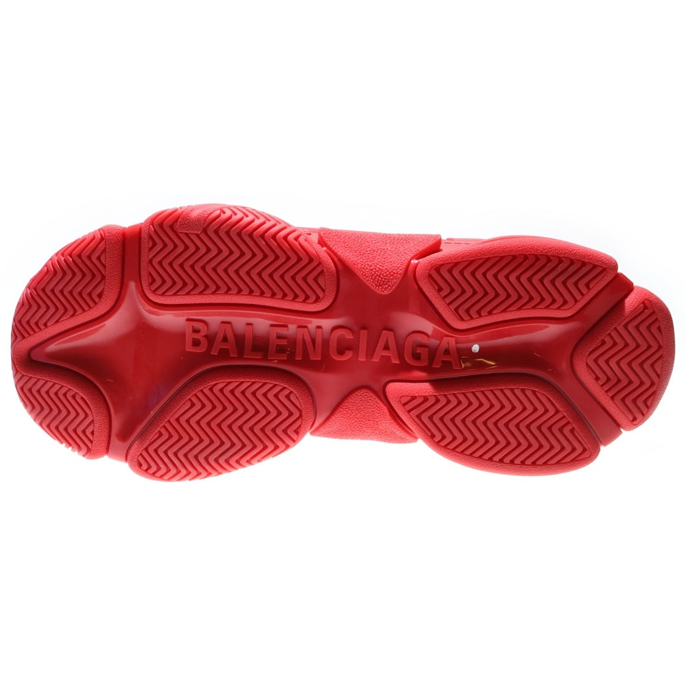BALENCIAGA(バレンシアガ) ×adidas Triple S アディダス トリプルエス レースアップ ローカットシューズ スニーカー レッド 712821