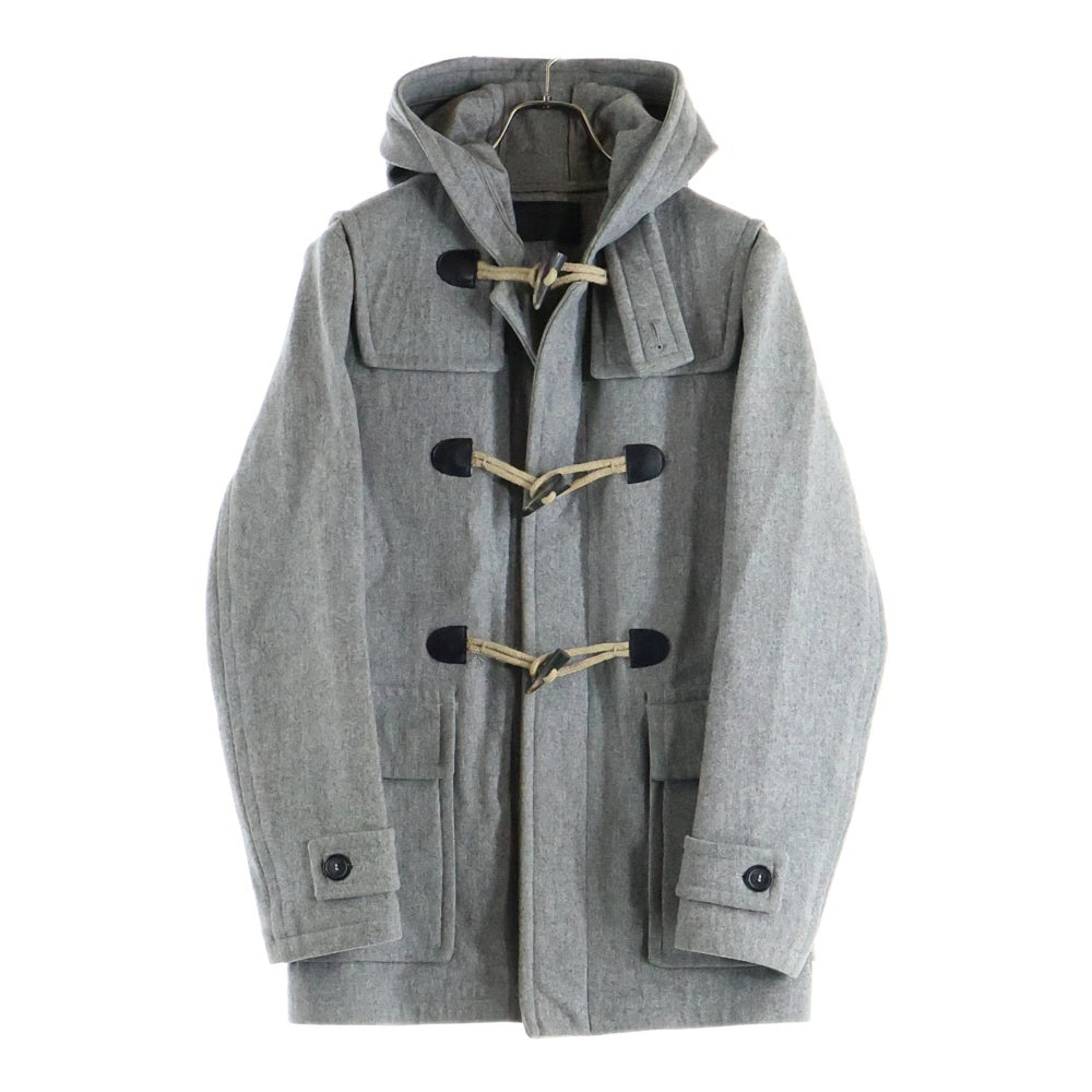 PRADA(プラダ) 13AW メルトンウール トグルボタン ダッフルコート グレー SGH609