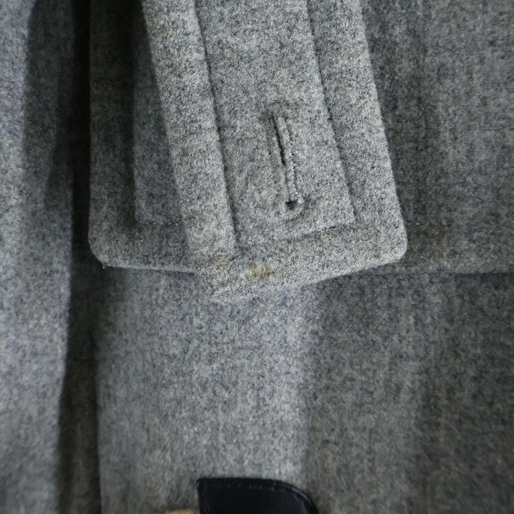 PRADA(プラダ) 13AW メルトンウール トグルボタン ダッフルコート グレー SGH609