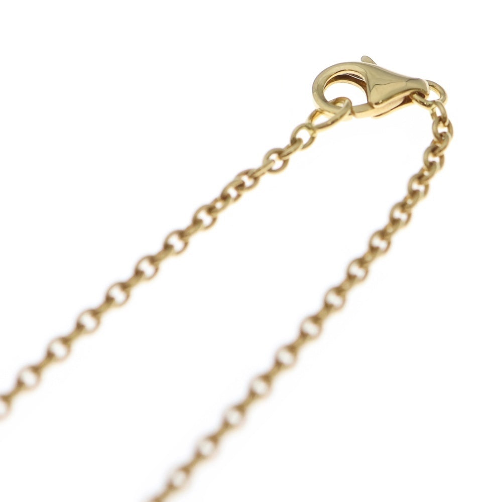 Van Cleef & Arpels(ヴァンクリーフアンドアーペル) ピュアアルハンブラ マザーオブパール ネックレス ペンダント Au750 K18 YG イエローゴールド レディース