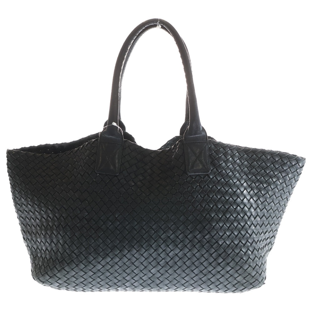 大人気BOTTEGA VENETA ブラック ハンドバッグ BOTTEGA VENETA(ボッテガヴェネタ) イントレチャート カバMM トート
