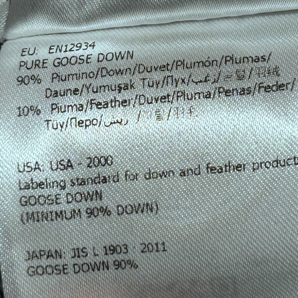 MONCLER(モンクレール) 16AW HERMINE エルミンヌ ワッペンロゴ フーデッド ジップアップ ダウン ロング ジャケット コート ブラック レディース B20934930005 53048