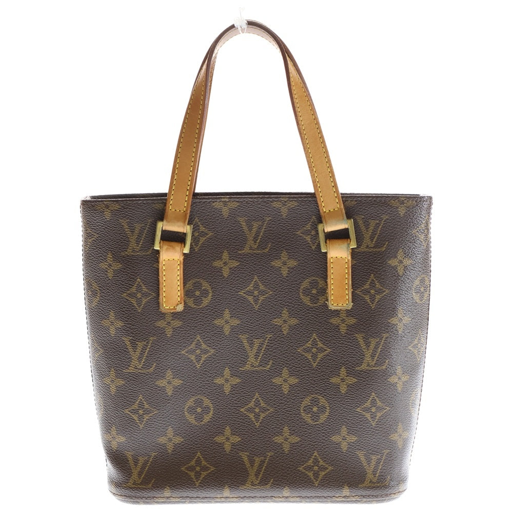 LOUIS VUITTON(ルイヴィトン) モノグラム ヴァヴァンPM トートバッグ ハンドバッグ ミニバッグ ブラウン レザー×PVC M51172 ゴールド金具 レディース