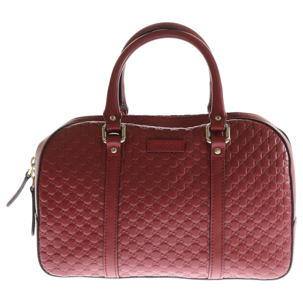 GUCCI(グッチ) マイクロシマ 2wayミニボストンバッグ ショルダーバッグ