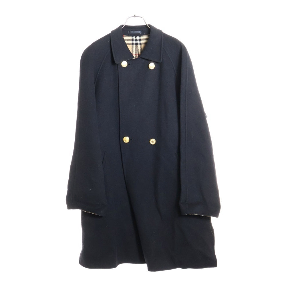 BURBERRYS(バーバリーズ) 裏地ノバチェック総柄 ゴールドボタン ウール