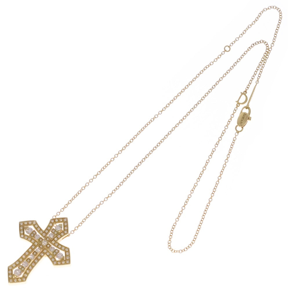 DAMIANI(ダミアーニ) ベルエポック クラウン L ネックレス ダイヤ K18 Au750 YG イエローゴールド ペンダント レディース