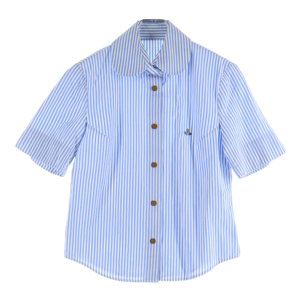 ヴィヴィアンウエストウッド　レッドレーベル　シャツ　オーブ刺繍 Vivienne Westwood Red Label(ヴィヴィアンウエストウッドレッド